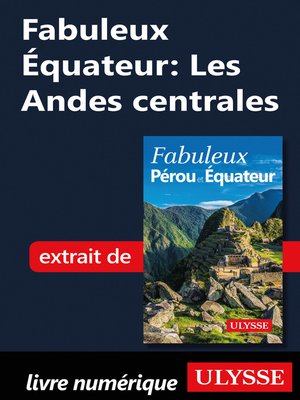 cover image of Fabuleux Équateur